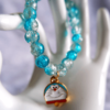 Blue crackled Bracelet - HS Fashions